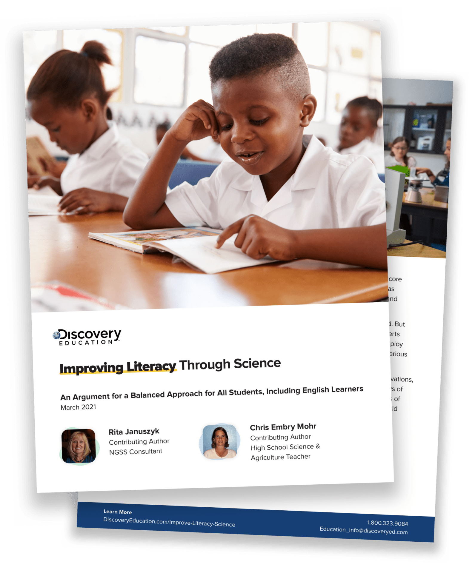 de stb literacy through science mockup